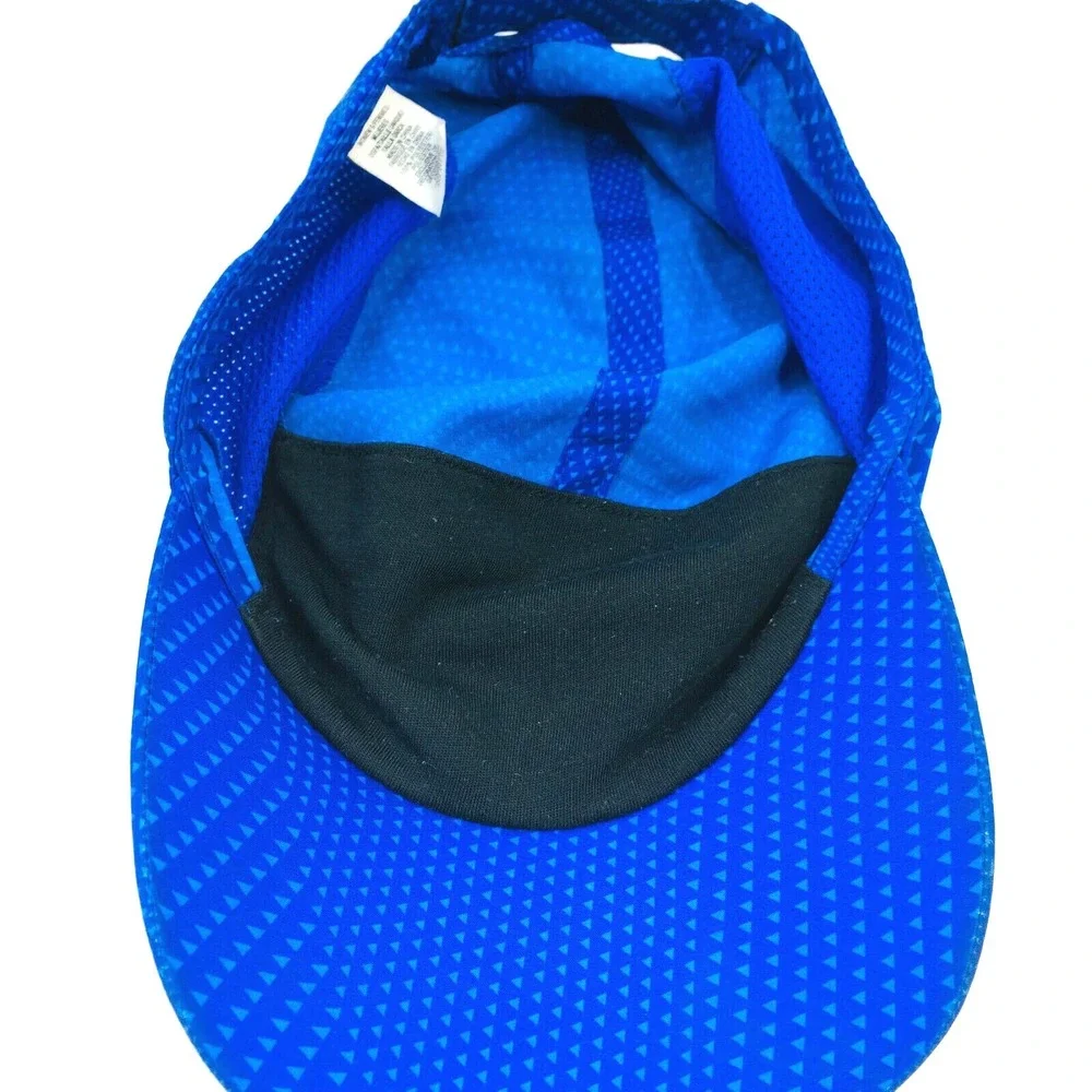Under Armour Women Blue Stretch Strap Fit Snapback Hat Baseball Cap Hat